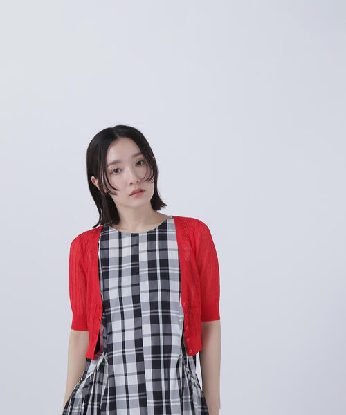 極美品tricot comme des garcons リボン付花柄ボレロ 楽天市場】【中古】 トリココムデギャルソンtricot COMME des