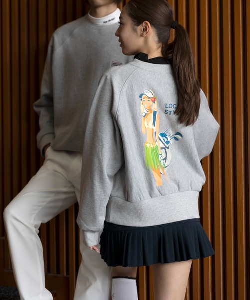 BENCH AT THE GREENE GOLF(ベンチアットザグリーンゴルフ)の「BENCH AT THE GREENE GOLF / レディースゴルフ ボトムプリーツスカート(スカート・レディース・ネイビー/ベージュ・SMALL/MEDIUM/X-SMALL)」の12枚目の写真