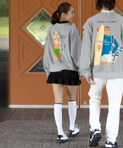 BENCH AT THE GREENE GOLF(ベンチアットザグリーンゴルフ)の「BENCH AT THE GREENE GOLF / レディースゴルフ ボトムプリーツスカート(スカート・レディース・ネイビー/ベージュ・SMALL/MEDIUM/X-SMALL)」の13枚目の写真