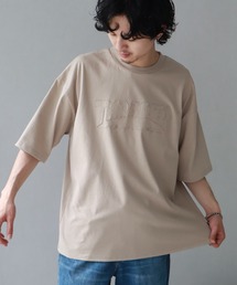 【THRASHER/スラッシャー】オーバーサイズ ロゴアップリケ 半袖Tシャツ
