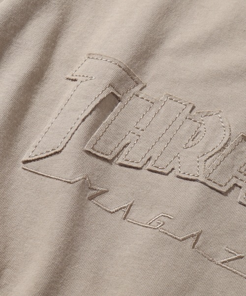 THRASHER(スラッシャー)の「【THRASHER/スラッシャー】オーバーサイズ ロゴアップリケ 半袖Tシャツ(Tシャツ/カットソー・メンズ・ベージュ/グリーン/ブラック/ホワイト/アッシュグレー・L/M/XL)」の12枚目の写真