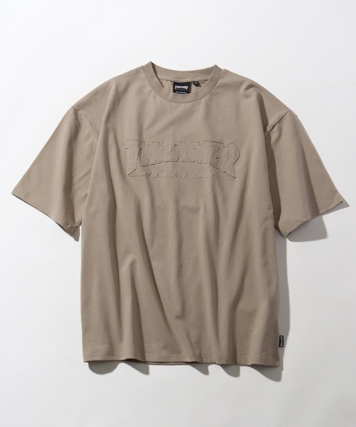 THRASHER(スラッシャー)の「【THRASHER/スラッシャー】オーバーサイズ ロゴアップリケ 半袖Tシャツ(Tシャツ/カットソー・メンズ・ベージュ/グリーン/ブラック/ホワイト/アッシュグレー・L/M/XL)」の20枚目の写真