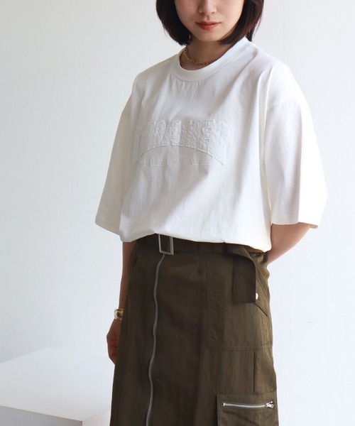 THRASHER(スラッシャー)の「【THRASHER/スラッシャー】オーバーサイズ ロゴアップリケ 半袖Tシャツ(Tシャツ/カットソー・メンズ・ベージュ/グリーン/ブラック/ホワイト/アッシュグレー・L/M/XL)」の21枚目の写真
