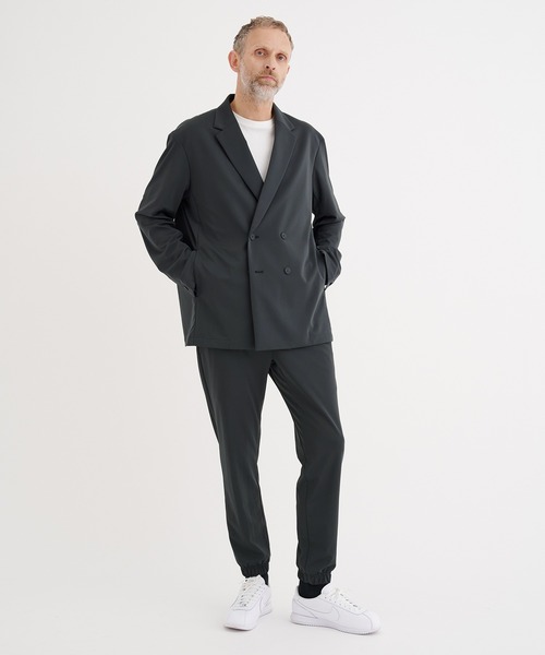 THE TOKYO（ザトウキョウ）の「【THE TOKYO/ザトウキョウ】Light Matte Stretch Jersey Jogger Pants（その他パンツ・メンズ・ブラック/ダークグリーン・44/46/48）」の6枚目の写真