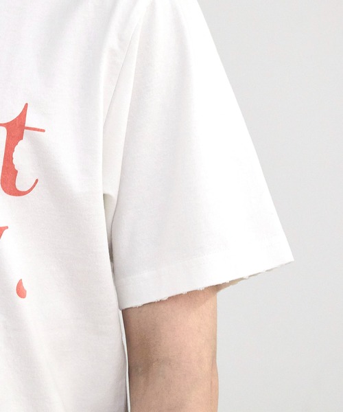 RATTLE TRAP(ラトルトラップ)の「アメリカンコットンロゴプリントTシャツ(Tシャツ/カットソー・メンズ・ブラック/ホワイト・M/L)」の4枚目の写真