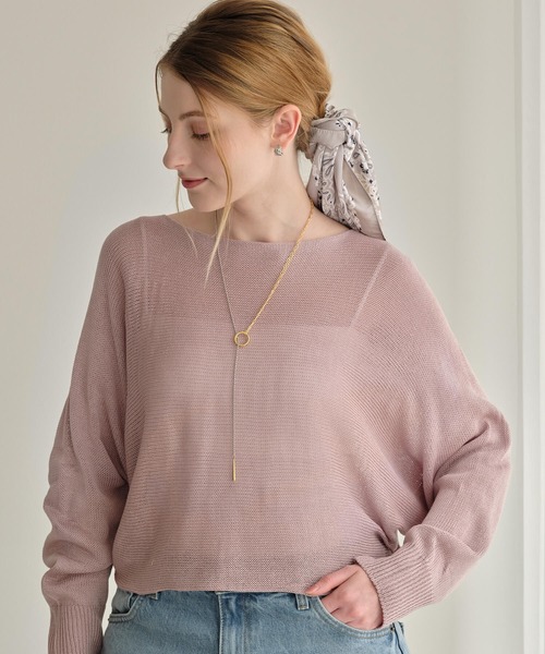 ANOH（アノー）の「キルティングフープピアス（ピアス（両耳用）・レディース・シルバー/ゴールド・FREE）」の8枚目の写真