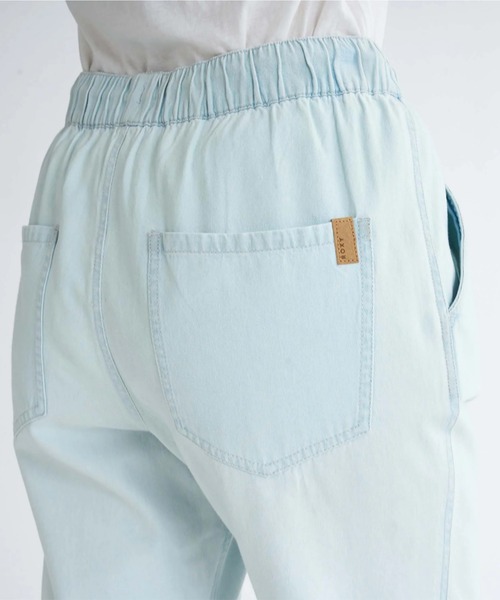 ROXY(ロキシー)の「SLOW SWELL REGULAR/ロキシーウエストゴムライトデニム(デニムパンツ・レディース・ブルー・MEDIUM/X-SMALL/SMALL)」の6枚目の写真