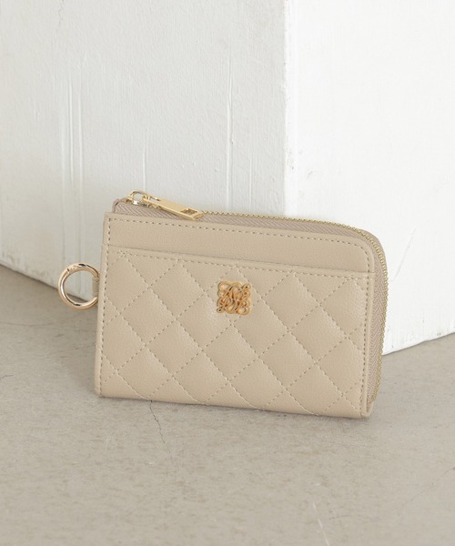 ALTROSE（アルトローズ）の「マチ付き キーチェーン 財布 キルト