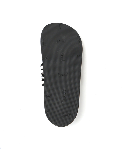 THE SANDALMAN(サンダルマン)の「THE SANDALMAN / サンダルマン 別注 クロムエクセルレザー × カーフヘアー(サンダル・メンズ・ブラック・80/90/70)」の2枚目の写真