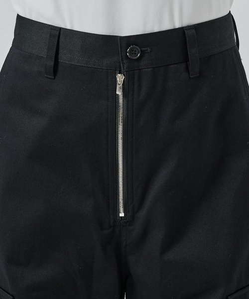SHAREEF(シャリーフ)の「BAGGY CARGO PANTS(その他パンツ・メンズ・ブラック/ライトグレー・2/1)」の8枚目の写真
