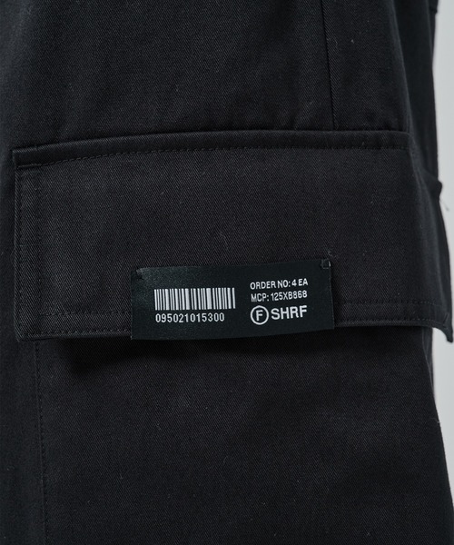 SHAREEF(シャリーフ)の「BAGGY CARGO PANTS(その他パンツ・メンズ・ブラック/ライトグレー・2/1)」の11枚目の写真