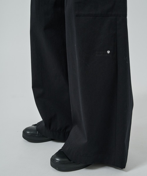 SHAREEF(シャリーフ)の「BAGGY CARGO PANTS(その他パンツ・メンズ・ブラック/ライトグレー・2/1)」の14枚目の写真