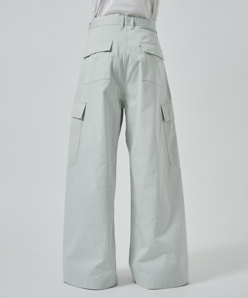 SHAREEF(シャリーフ)の「BAGGY CARGO PANTS(その他パンツ・メンズ・ブラック/ライトグレー・2/1)」の18枚目の写真