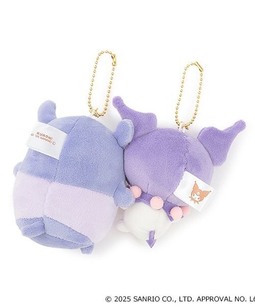 クロミlove 早い者勝ち人気ラブブ&クロミキーホルダーコラボグッズ 2点