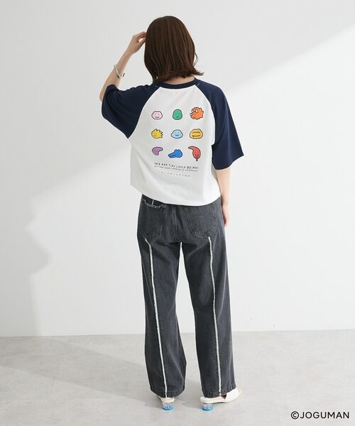 セール】ジョグマン/裾ドロストラグランTシャツ（Tシャツ
