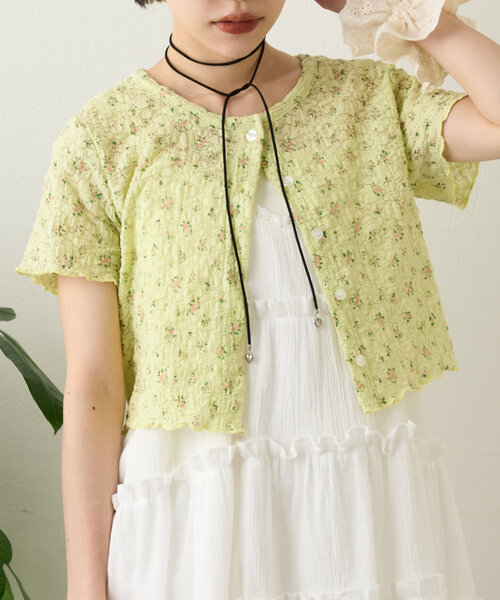 w closet(ダブルクローゼット)の「ハートチャームチョーカー(ネックレス・レディース・ブラック・FREE)」の9枚目の写真