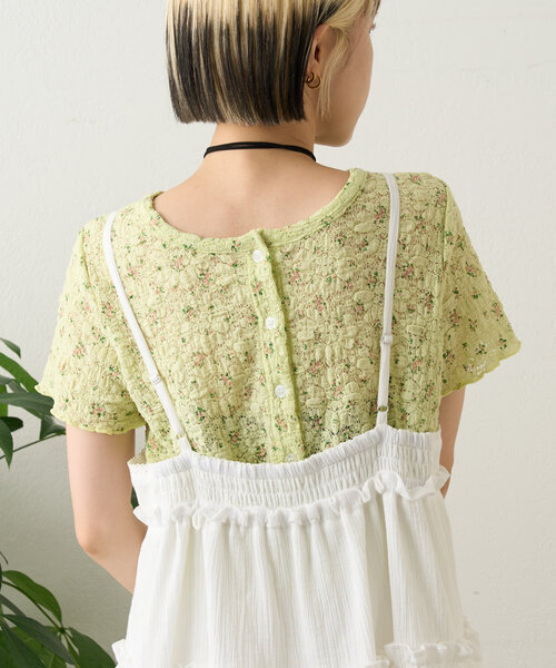 w closet(ダブルクローゼット)の「ハートチャームチョーカー(ネックレス・レディース・ブラック・FREE)」の7枚目の写真