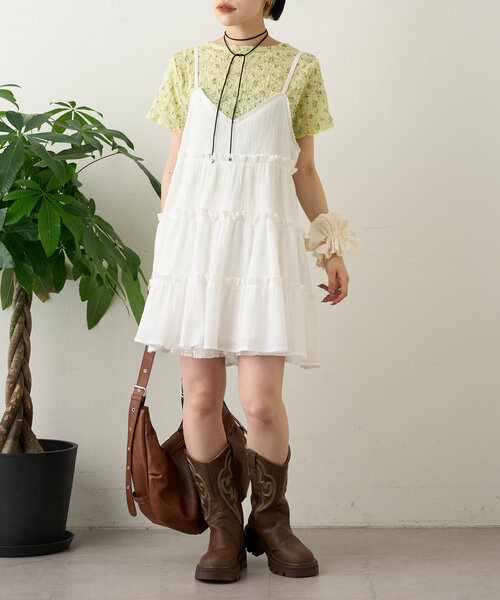 w closet(ダブルクローゼット)の「ハートチャームチョーカー(ネックレス・レディース・ブラック・FREE)」の6枚目の写真