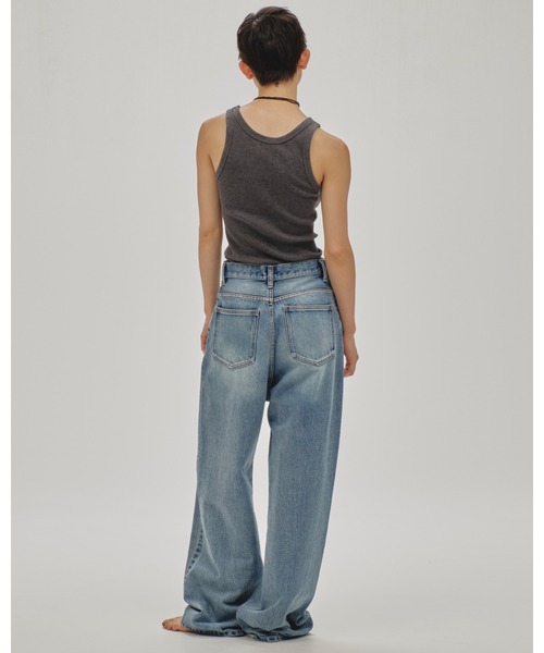 TODAYFUL（トゥデイフル）の「TODAYFUL Carys Denim（デニムパンツ・レディース・グレー/ブルー・24/25/26/23）」の3枚目の写真