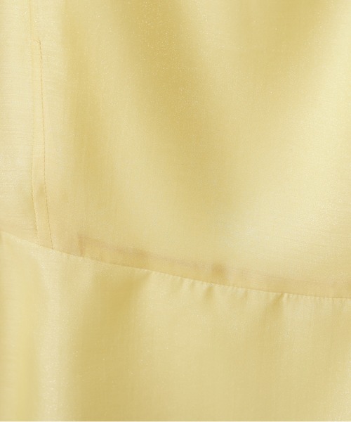 N.（N. Natural Beauty Basic）（エヌエヌナチュラルビューティーベーシック）の「バックリボンシアーブラウス（シャツ/ブラウス・レディース・ピンク/イエロー/ブラック・MEDIUM）」の20枚目の写真