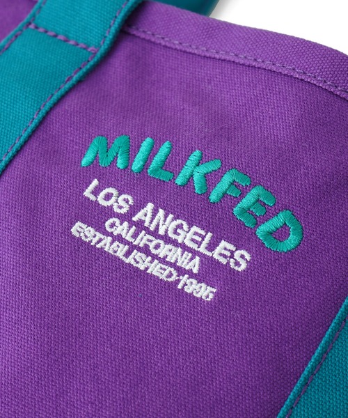 Disney（ディズニー）の「MILKFED./STITCH/TOTE（ショルダーバッグ・レディース・ネイビー/パープル・ONE SIZE）」の14枚目の写真