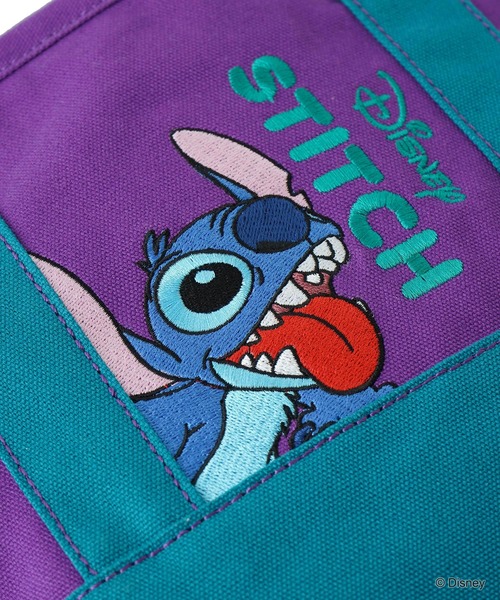Disney（ディズニー）の「MILKFED./STITCH/TOTE（ショルダーバッグ・レディース・ネイビー/パープル・ONE SIZE）」の15枚目の写真