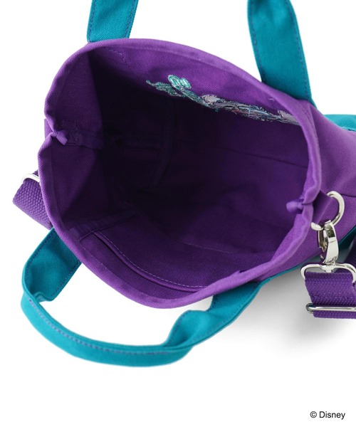 Disney（ディズニー）の「MILKFED./STITCH/TOTE（ショルダーバッグ・レディース・ネイビー/パープル・ONE SIZE）」の16枚目の写真