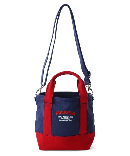 Disney（ディズニー）の「MILKFED./STITCH/TOTE（ショルダーバッグ・レディース・ネイビー/パープル・ONE SIZE）」の18枚目の写真