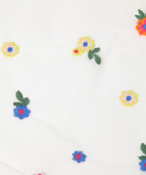 niko and...(ニコアンド)の「オリジナルチュールバブーシュカ(その他ヘアアクセサリー・レディース・オフホワイト/ブラック・0)」の9枚目の写真