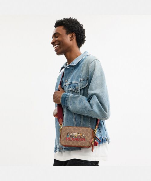 【COACH】チャータースリムクロスボディ シグネチャーキャンバス COACH｜【公式】チャーター スリム クロスボディ バッグ