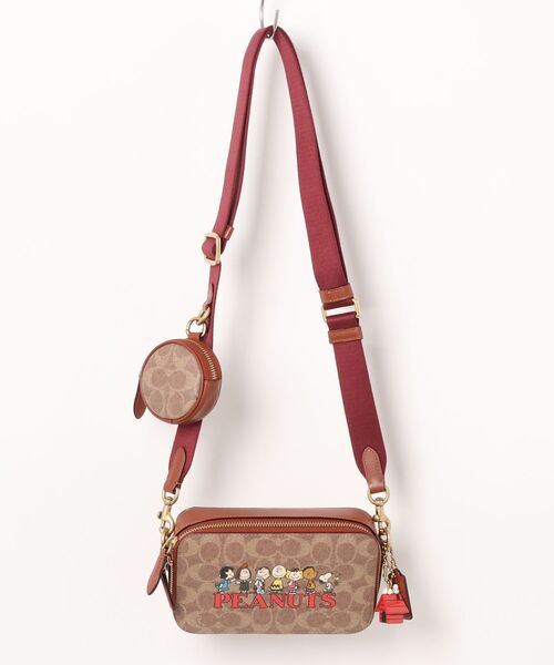【COACH】チャーター スリム クロスボディ COACH X PEANUTS】チャーター スリム クロスボディ