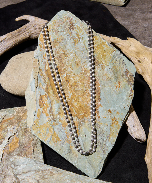 HARIM ハリム / NARROW OVAL BOWL CHAIN W-NECKLACE シルバー925ナロー 