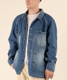 DEAR LAUREL（ディアローレル）の「【ムラサキスポーツ限定】DEAR LAUREL/ディアローレル デニム カバーオール D25F-0104（デニムジャケット）」