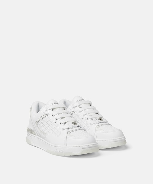 VERSACE(ヴェルサーチ)の「ビギー バスケット スニーカー(スニーカー・メンズ・ホワイト/ブラック・44/40/41/42/43)」の3枚目の写真