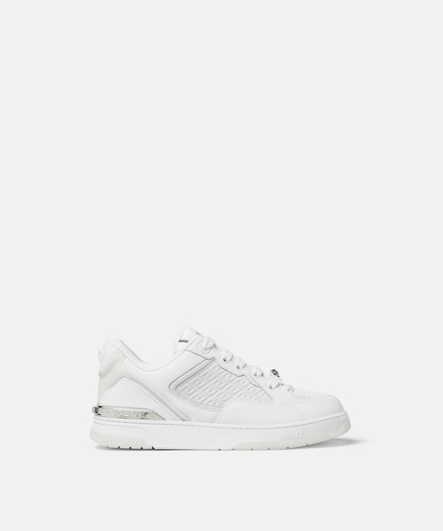 VERSACE(ヴェルサーチ)の「ビギー バスケット スニーカー(スニーカー・メンズ・ホワイト/ブラック・44/40/41/42/43)」の4枚目の写真