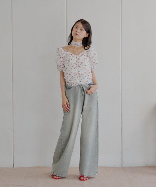 Chico トップス タグ付き新品 who's who Chico - 【新品 タグ付き】 Chico チコ シアー