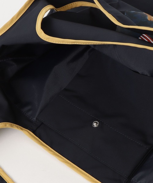POLO RALPH LAUREN(ポロ ラルフ ローレン)の「折りたたみバッグ(エコバッグ/サブバッグ・レディース・ネイビー・FREE)」の3枚目の写真