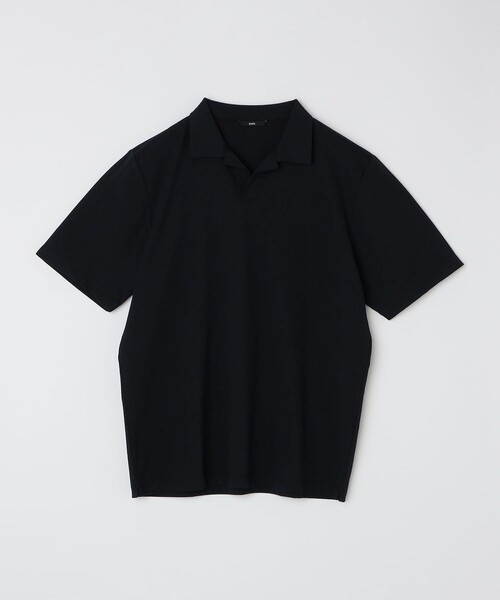 SHIPS（シップス）の「SHIPS:〈遮熱/接触冷感/吸水速乾/紫外線カット〉カノコ スキッパー ポロシャツ（ポロシャツ・メンズ・ブルー/ライトグレー/ネイビー・SMALL/MEDIUM/LARGE）」の2枚目の写真