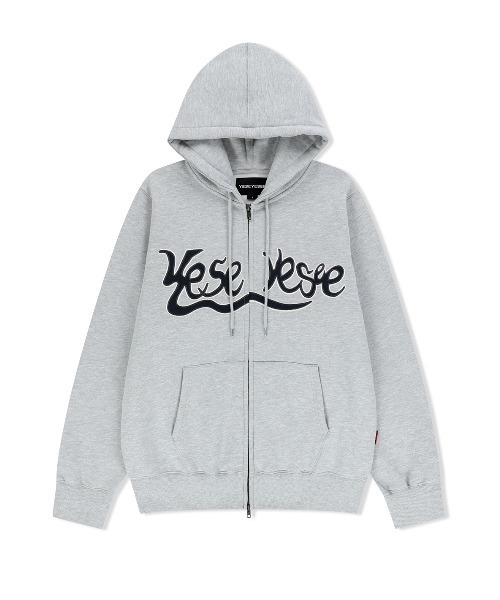 セール】Y.E.S Snail Logo Zip-up Hoodie（パーカー