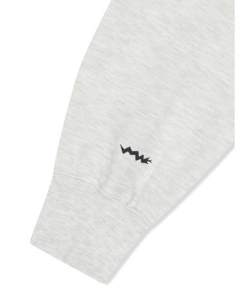 YESEYESEE（イエスアイシー）の「Y.E.S Snail Logo Zip-up Hoodie（パーカー・メンズ・グレー/カーキ/ライトグレー/ネイビー/バーガンディー/チャコール・L/XL/S/M/XS）」の9枚目の写真