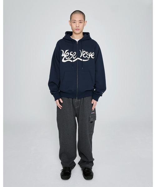 ◆YESEYESEE WID x Y.E.S Snail Logo Zip-up Hoodie◆ 25SS_Y.E.SSnailLogoZip-