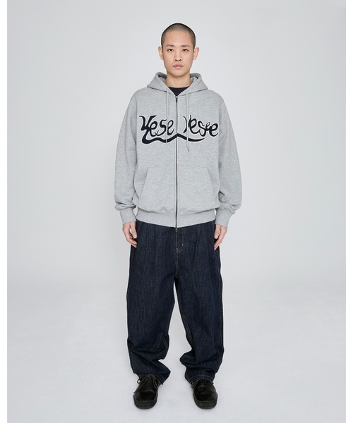 セール】Y.E.S Snail Logo Zip-up Hoodie（パーカー