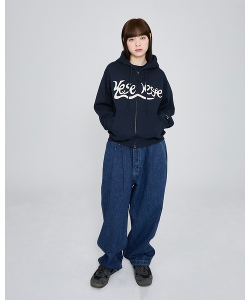 セール】Y.E.S Snail Logo Zip-up Hoodie（パーカー