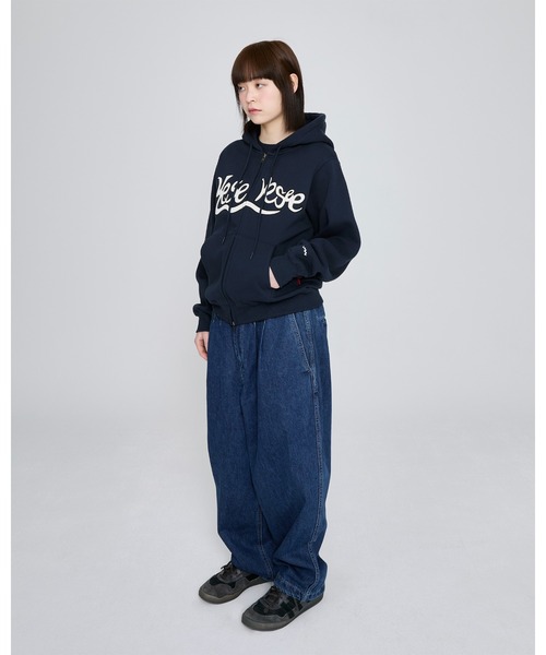 Y.E.S Snail Logo Zip-up Hoodie（パーカー）｜YESEYESEE（イエス