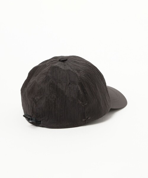DANTON(ダントン)の「DANTON / NYLON TAFFETA 6PANEL CAP(キャップ・レディース・ワイン/ブラック/チャコールグレー・ONE SIZE)」の4枚目の写真