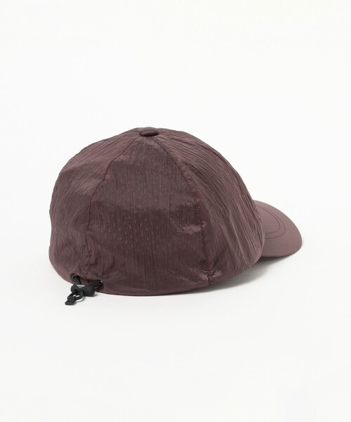 DANTON(ダントン)の「DANTON / NYLON TAFFETA 6PANEL CAP(キャップ・レディース・ワイン/ブラック/チャコールグレー・ONE SIZE)」の7枚目の写真