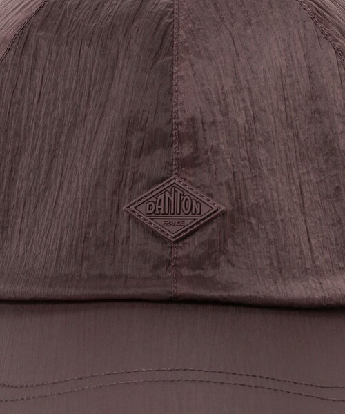 DANTON(ダントン)の「DANTON / NYLON TAFFETA 6PANEL CAP(キャップ・レディース・ワイン/ブラック/チャコールグレー・ONE SIZE)」の8枚目の写真