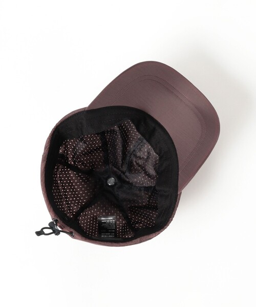 DANTON(ダントン)の「DANTON / NYLON TAFFETA 6PANEL CAP(キャップ・レディース・ワイン/ブラック/チャコールグレー・ONE SIZE)」の9枚目の写真