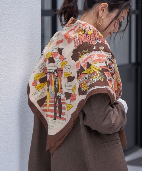 BINDU: スカーフ 100×100 25AW（バンダナ/スカーフ）｜BINDU