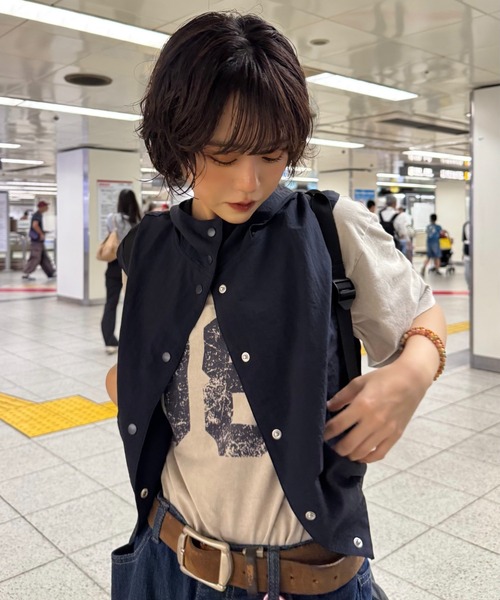 WudgeBoy(ワッジボーイ)の「numbering T-shirt(Tシャツ/カットソー・メンズ・アイボリー/ネイビー/イエロー・LARGE/MEDIUM)」の9枚目の写真